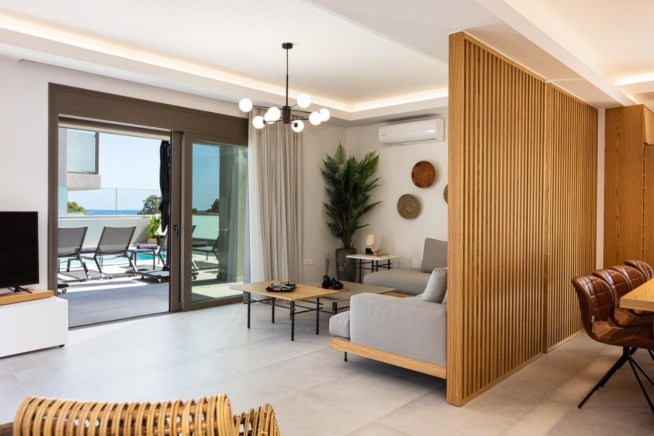 Lagoon Seabreeze Villa, Sumptuous Retreat, By Thinkvilla Pánormos Exterior foto